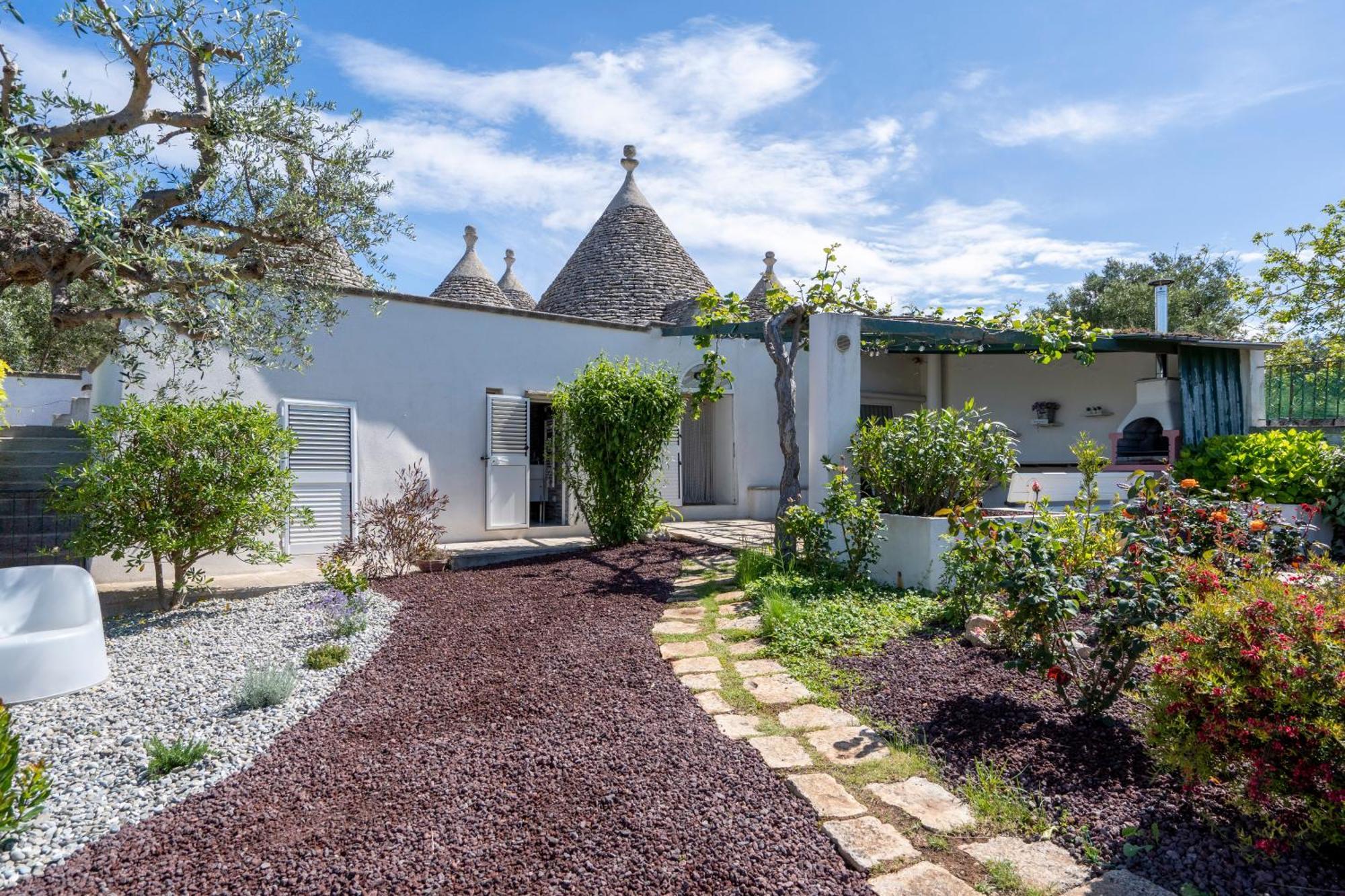 马丁纳弗兰卡Trullo Grecla With Pool And Parking别墅 外观 照片